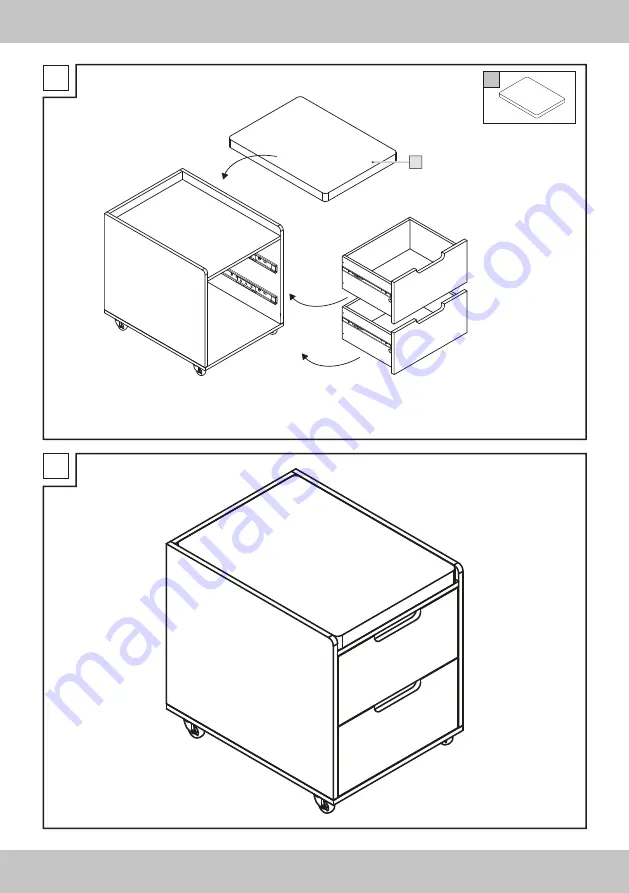 LIVARNO home MOBILE PEDESTAL WITH SEAT CUSHION Скачать руководство пользователя страница 6