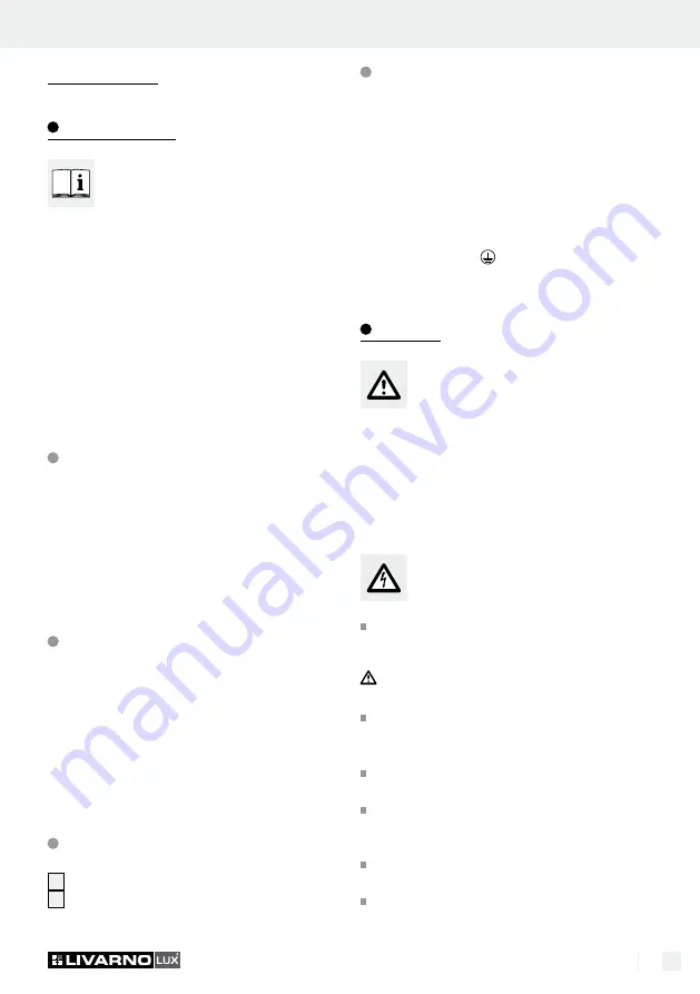 LIVARNO LUX 107133 Operation And Safety Notes Download Page 5