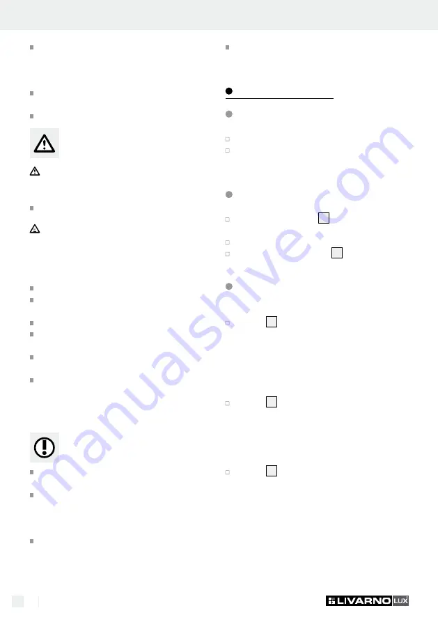 LIVARNO LUX 107133 Скачать руководство пользователя страница 14