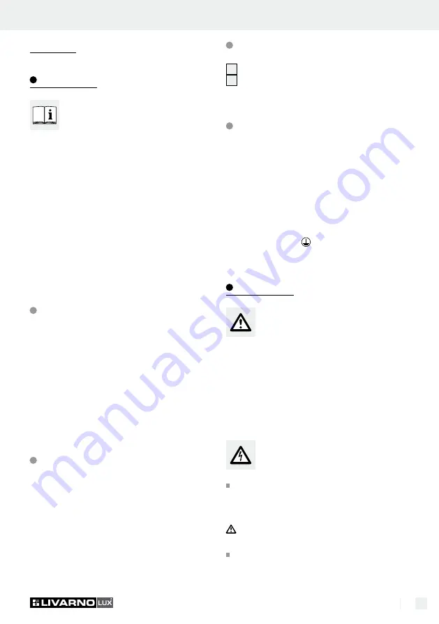 LIVARNO LUX 107133 Operation And Safety Notes Download Page 25