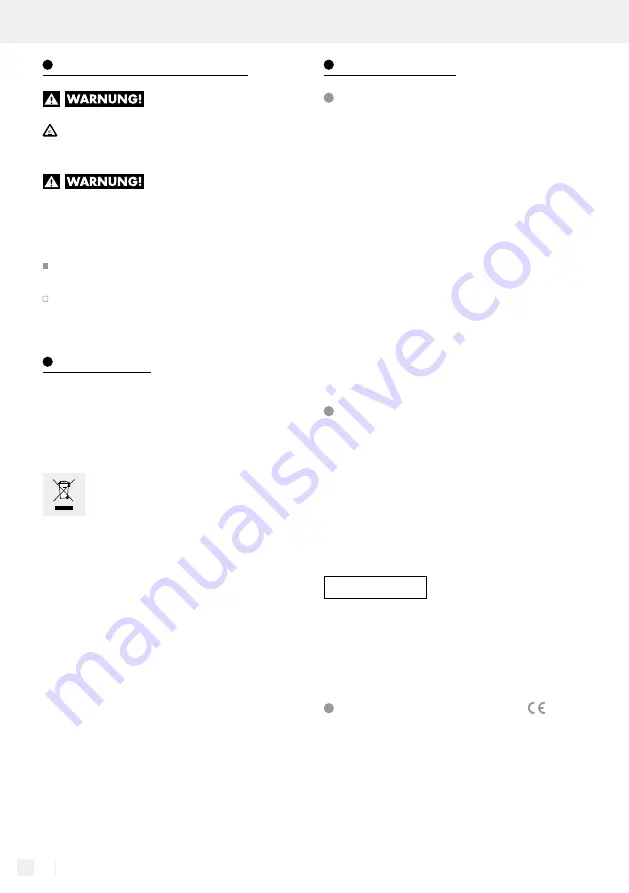 LIVARNO LUX 14117401L Operation And Safety Notes Download Page 8