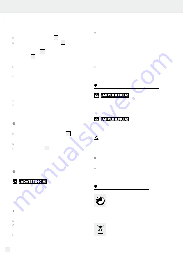 LIVARNO LUX 277907 Assembly, Operating And Safety Instructions Download Page 50