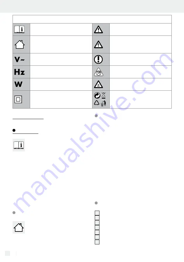 LIVARNO LUX 284923 Assembly, Operating And Safety Instructions Download Page 24