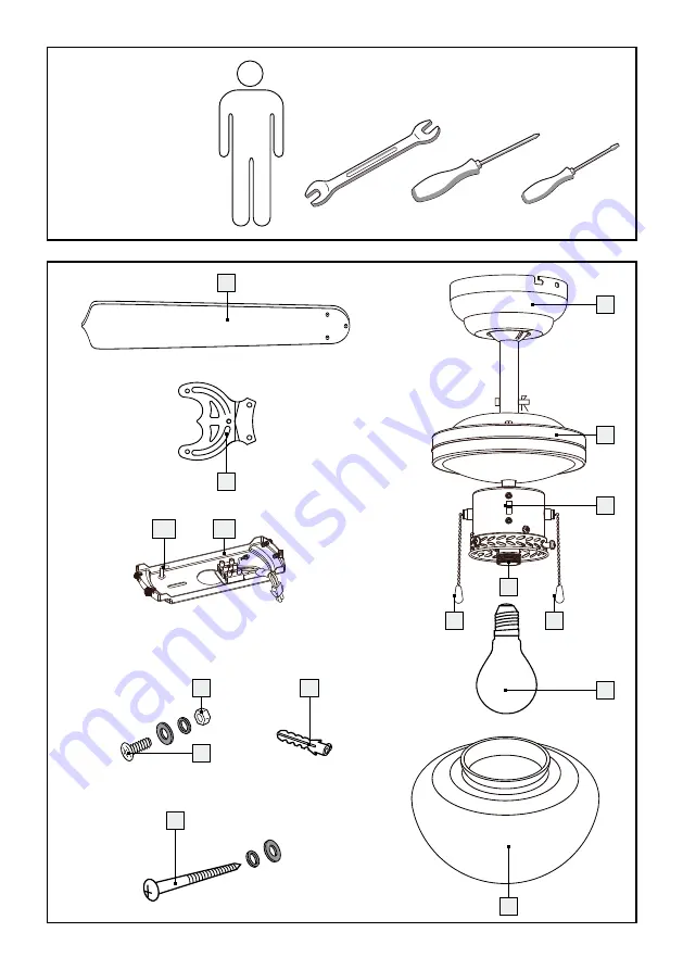 LIVARNO LUX 55081 Assembly, Operating And Safety Instructions Download Page 3