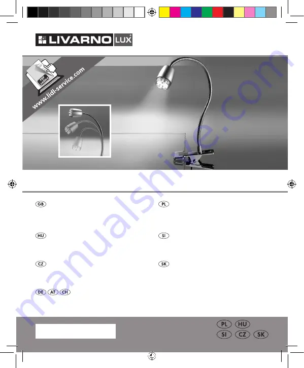 LIVARNO LUX 94316 Operation And Safety Notes Download Page 1