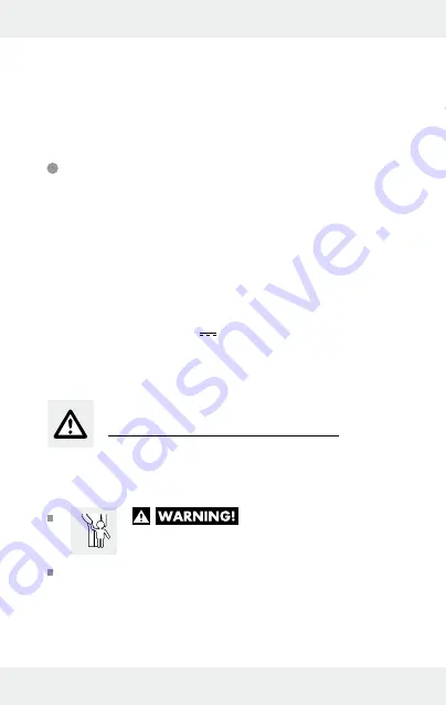 LIVARNO LUX HG00896B Operation And Safety Notes Download Page 8