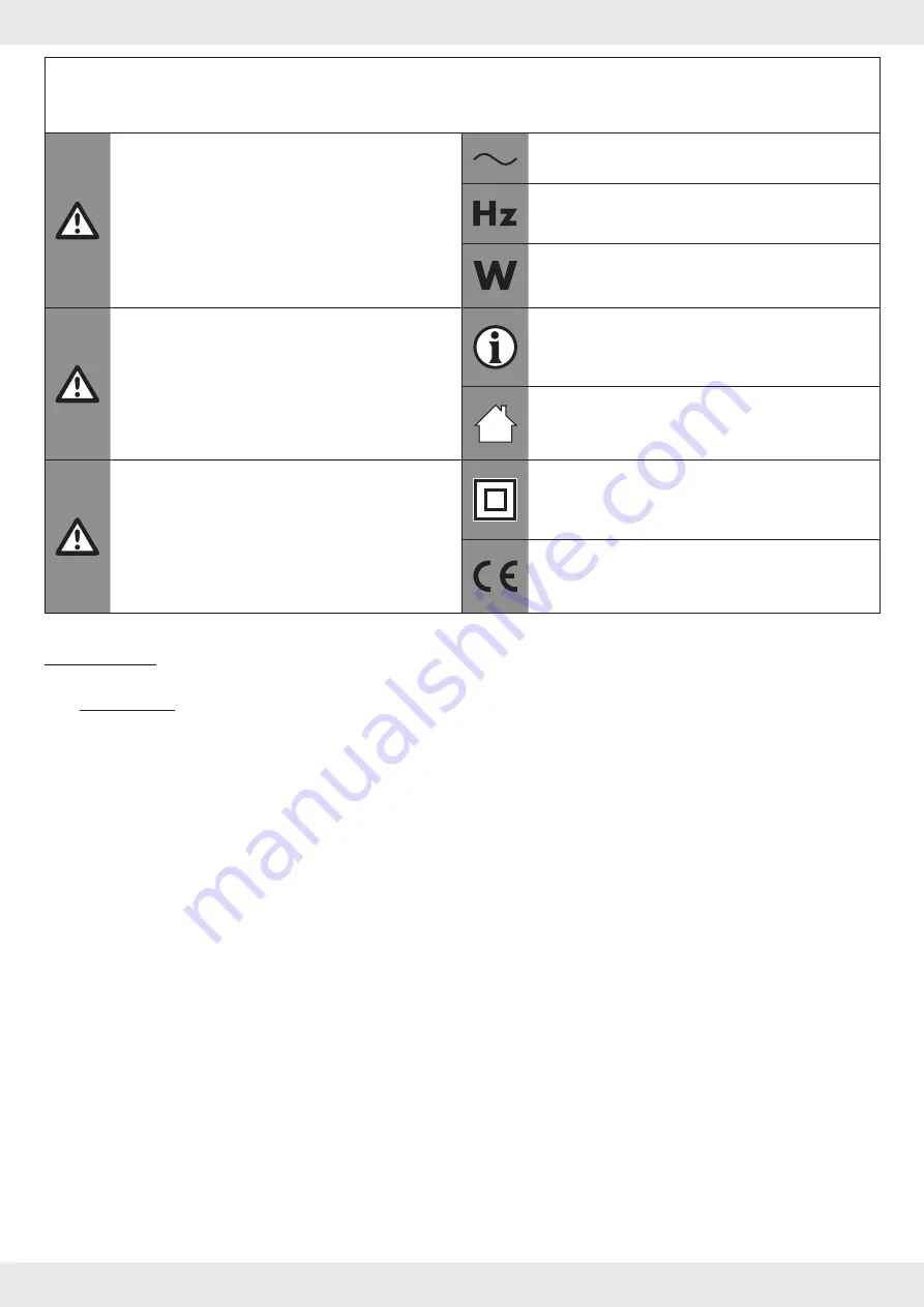 LIVARNO 366319 2101 Operation And Safety Notes Download Page 11