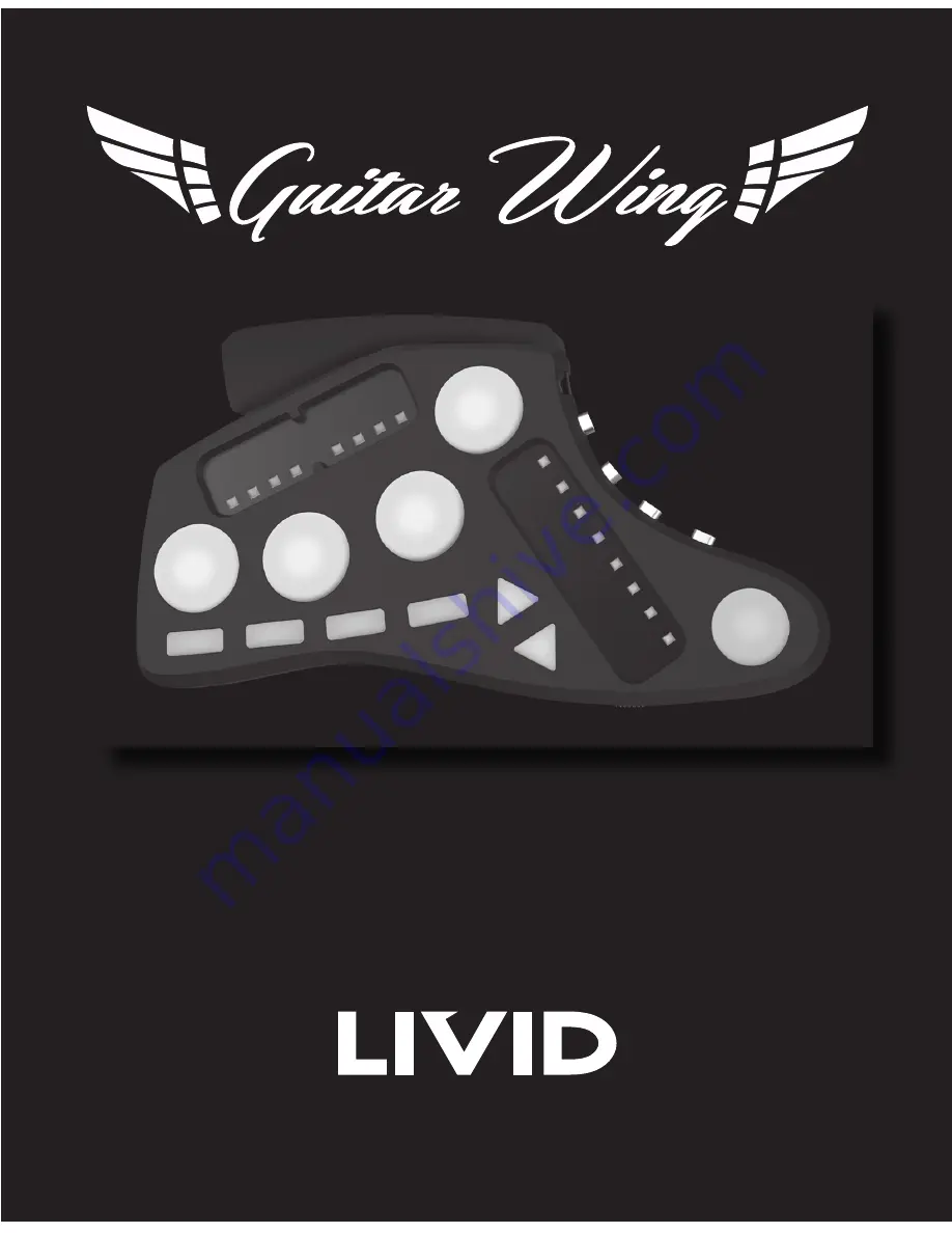 Livid Guitar Wing Quick Start Manual Download Page 1