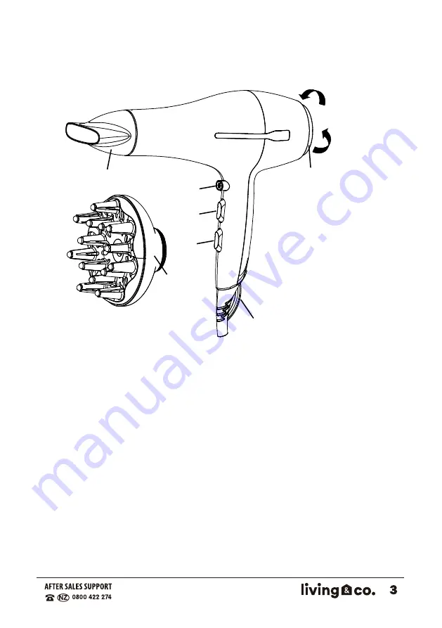 Living & Co CL-HD521 Instruction Manual Download Page 4