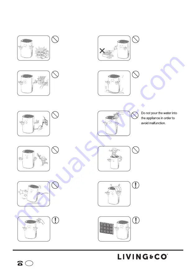 Living & Co DYD-S10A412 Instruction Manual Download Page 5