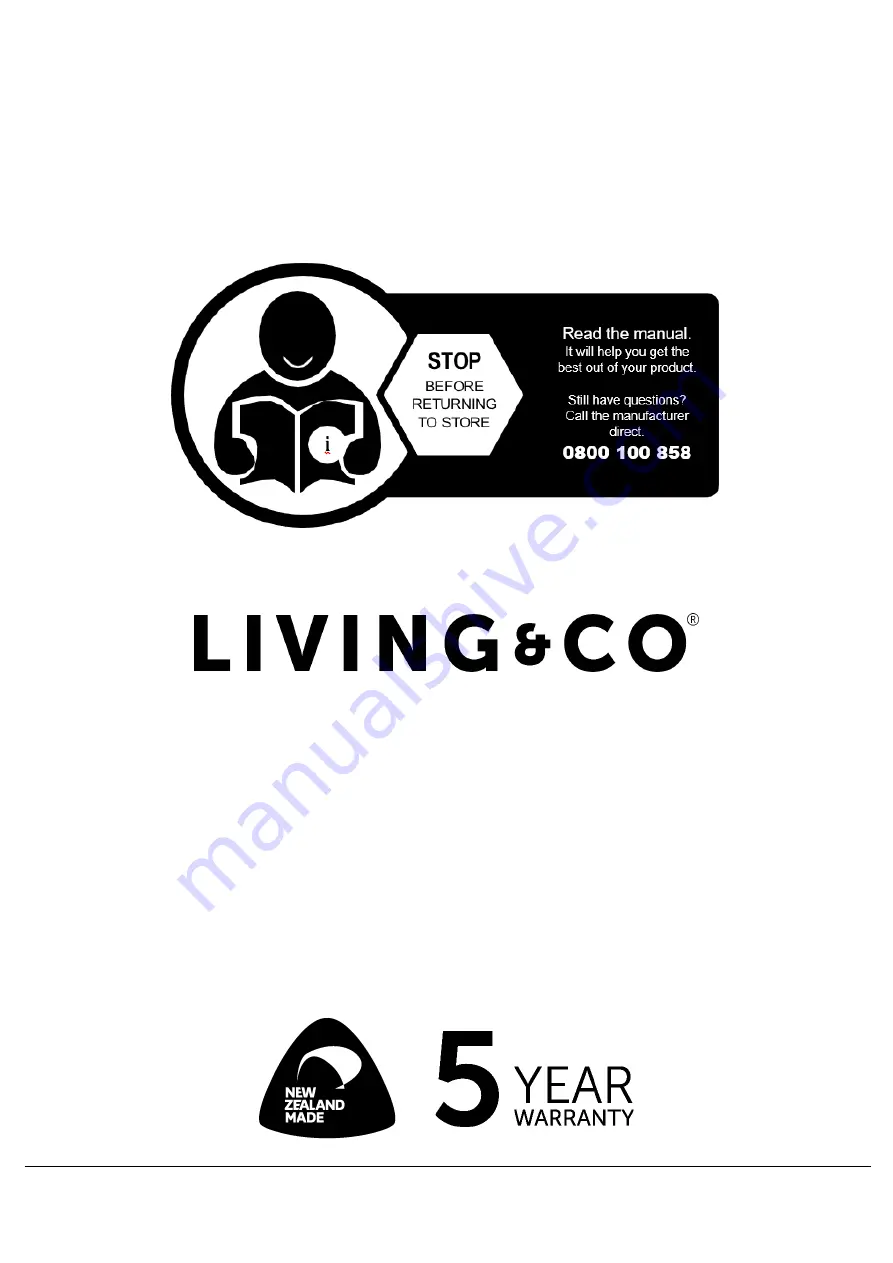 Living & Co Takiwira Скачать руководство пользователя страница 16