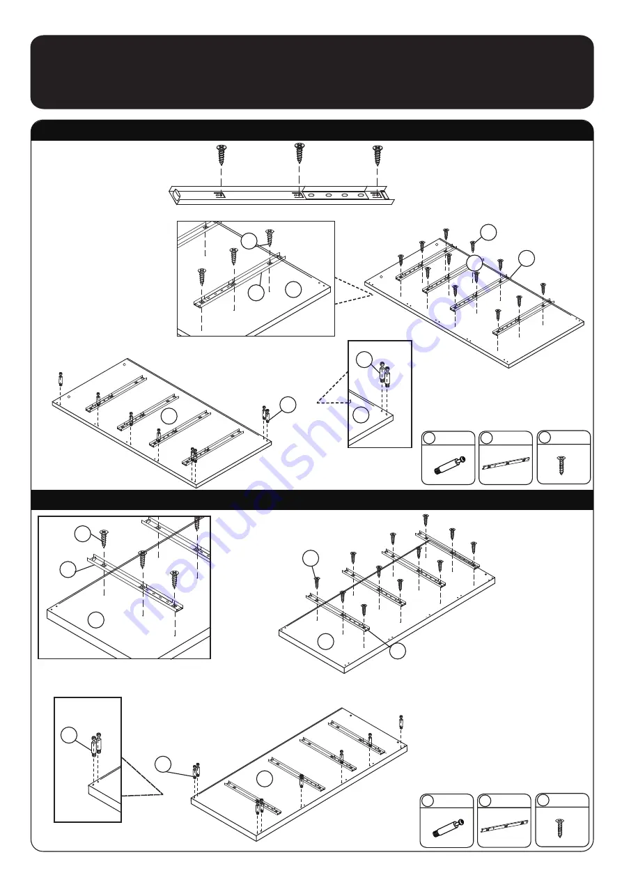 Living & Co WHISTLER 4 DRAWER TALLBOY Assembly Instructions Manual Download Page 8