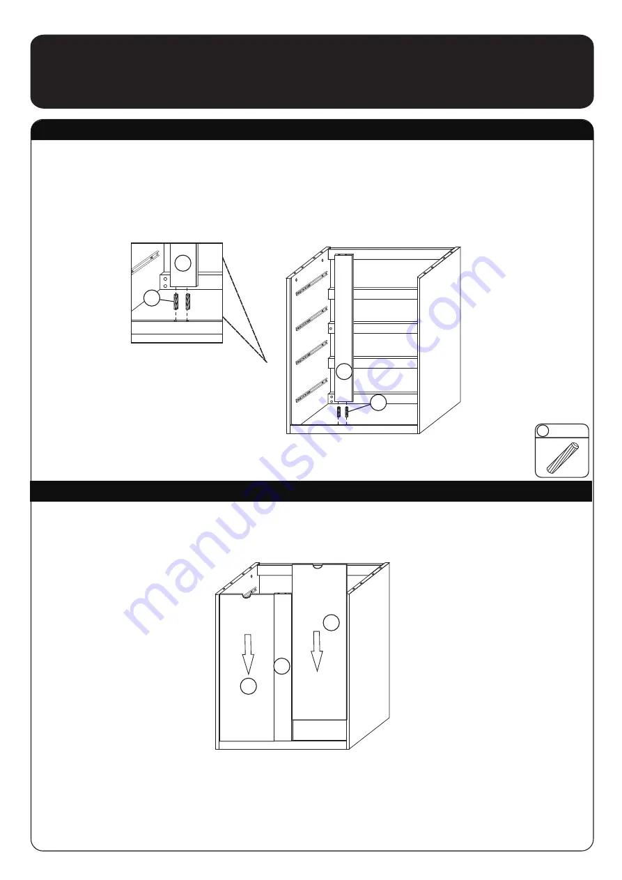 Living & Co WHISTLER 4 DRAWER TALLBOY Assembly Instructions Manual Download Page 10