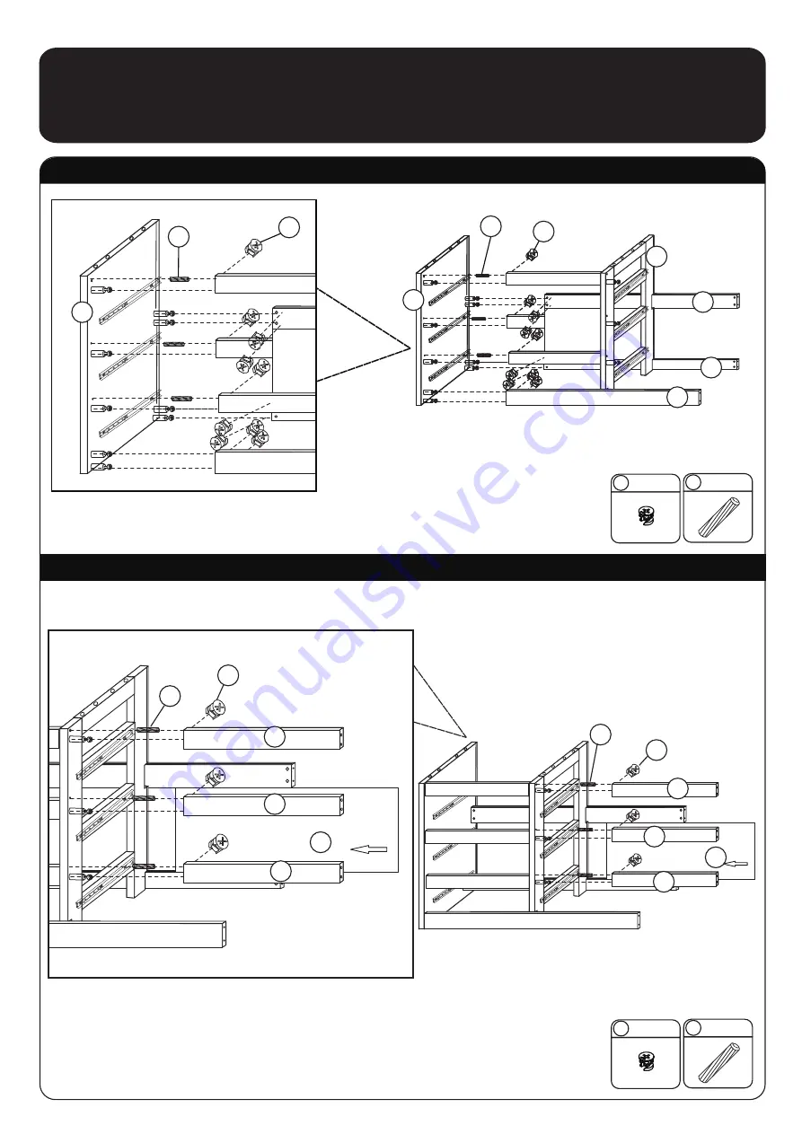 Living & Co Whistler Lowboy 6 Drawer Manual Download Page 11