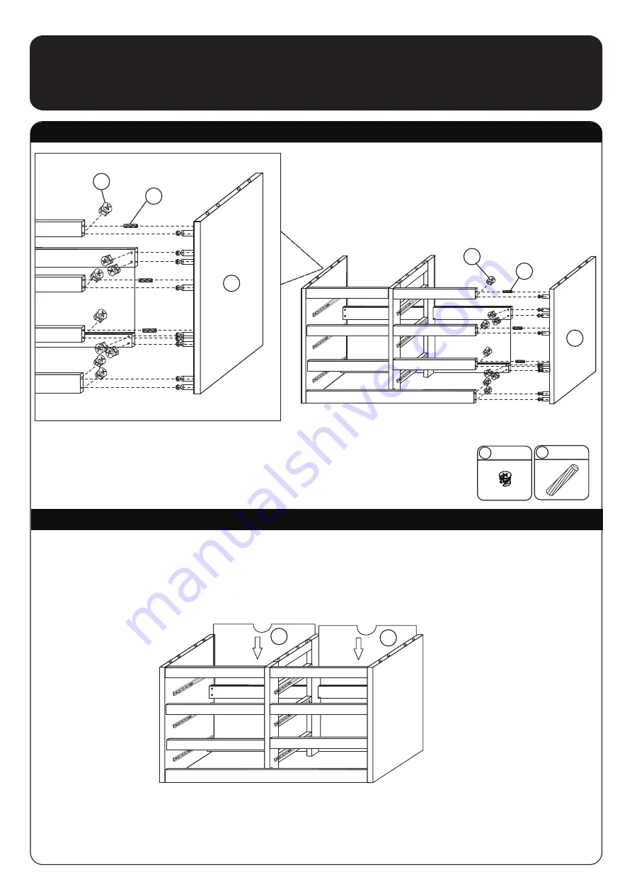 Living & Co Whistler Lowboy 6 Drawer Manual Download Page 12