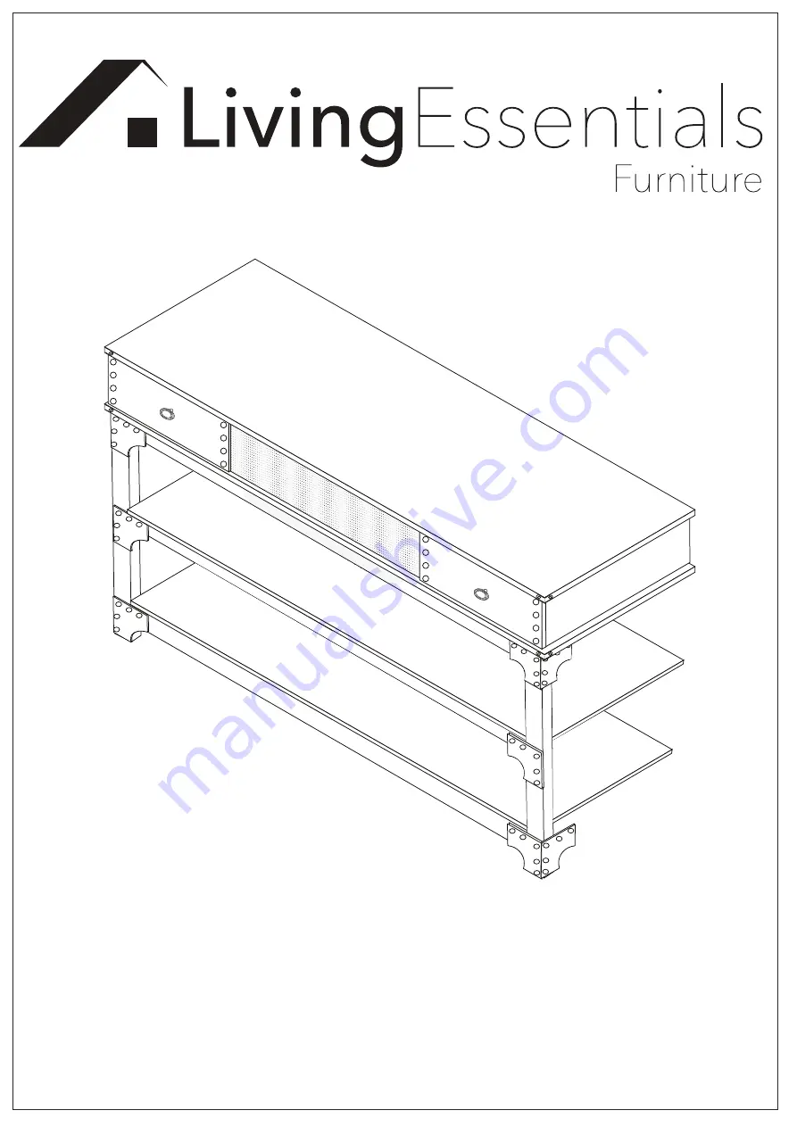 Living Essentials CALEXICO SSWIR0160 Assembly Instructions Manual Download Page 1