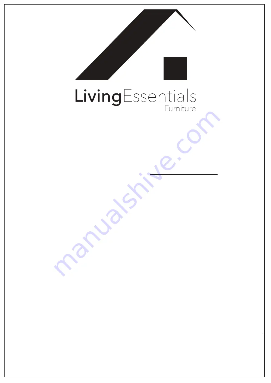 Living Essentials CALEXICO SSWIR0160 Assembly Instructions Manual Download Page 2