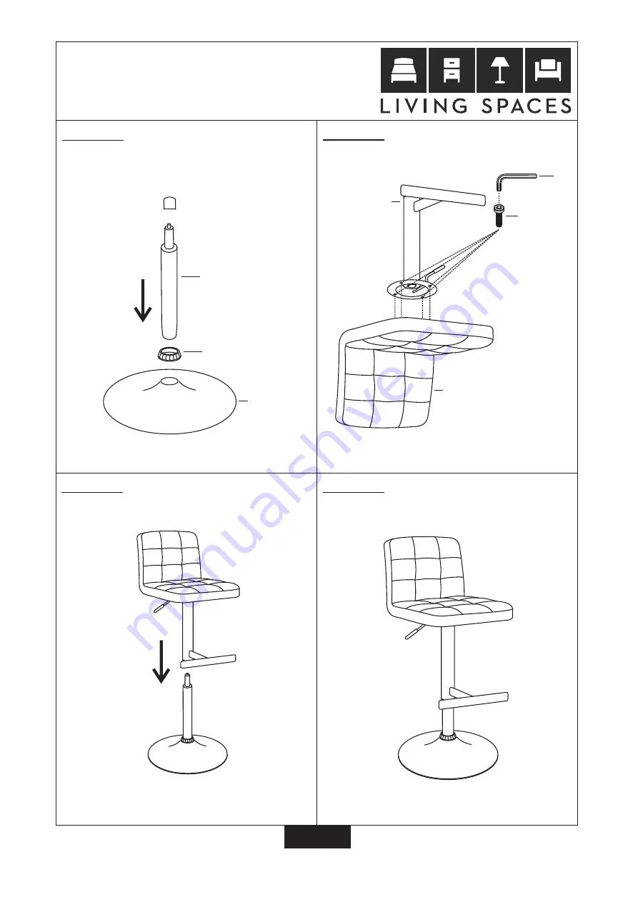 Living Spaces 102554 Скачать руководство пользователя страница 3