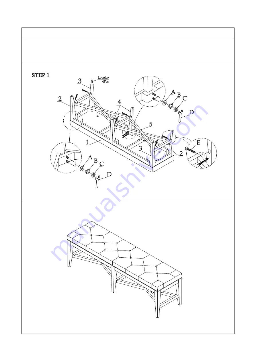 Living Spaces 305-P202400 Скачать руководство пользователя страница 2