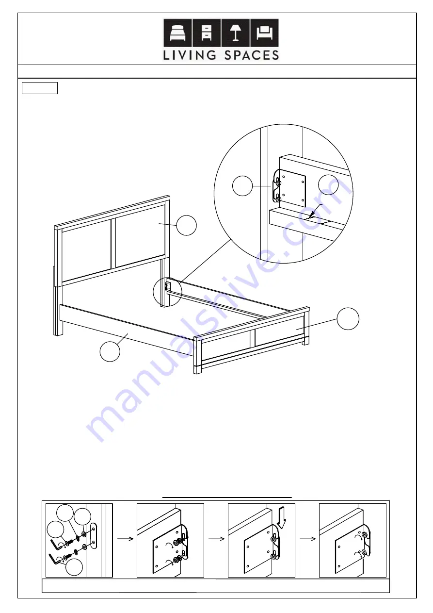 Living Spaces 305-P235161 Скачать руководство пользователя страница 2