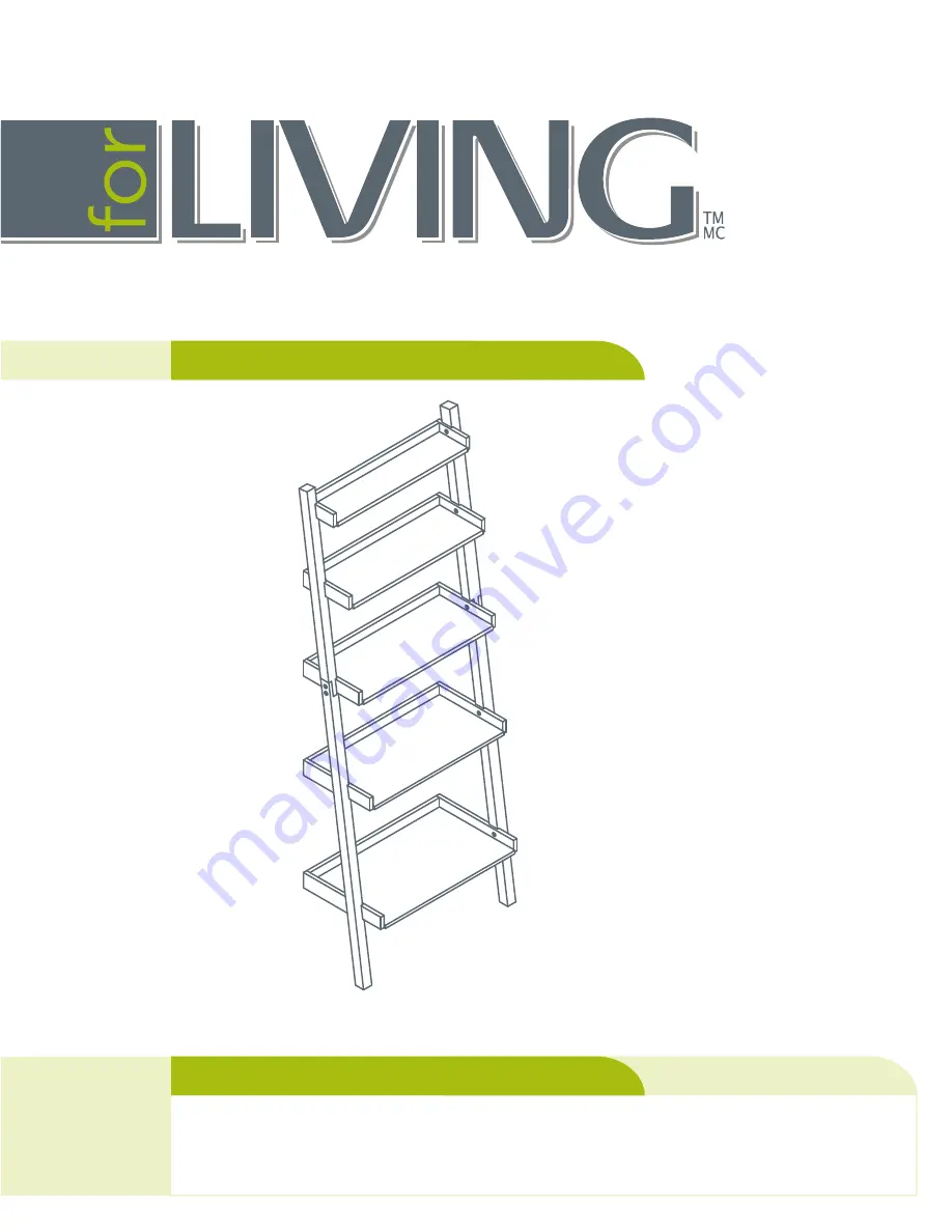 Living 068-9538-8 Instruction Manual Download Page 1