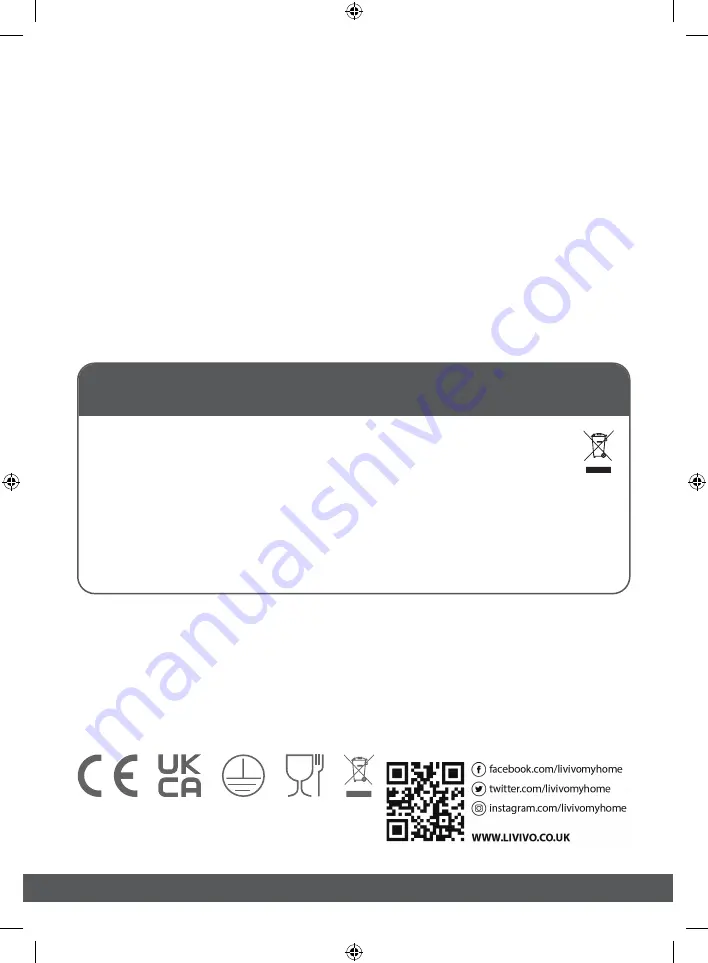 LIVIVO AF1003 Instruction Manual Download Page 12