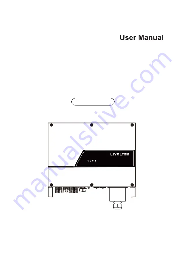 LIVOLTEK GT3-17K-D User Manual Download Page 1