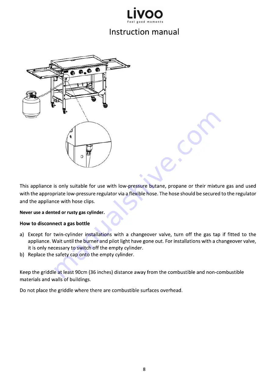 Livoo GB4000F Instruction Manual Download Page 14