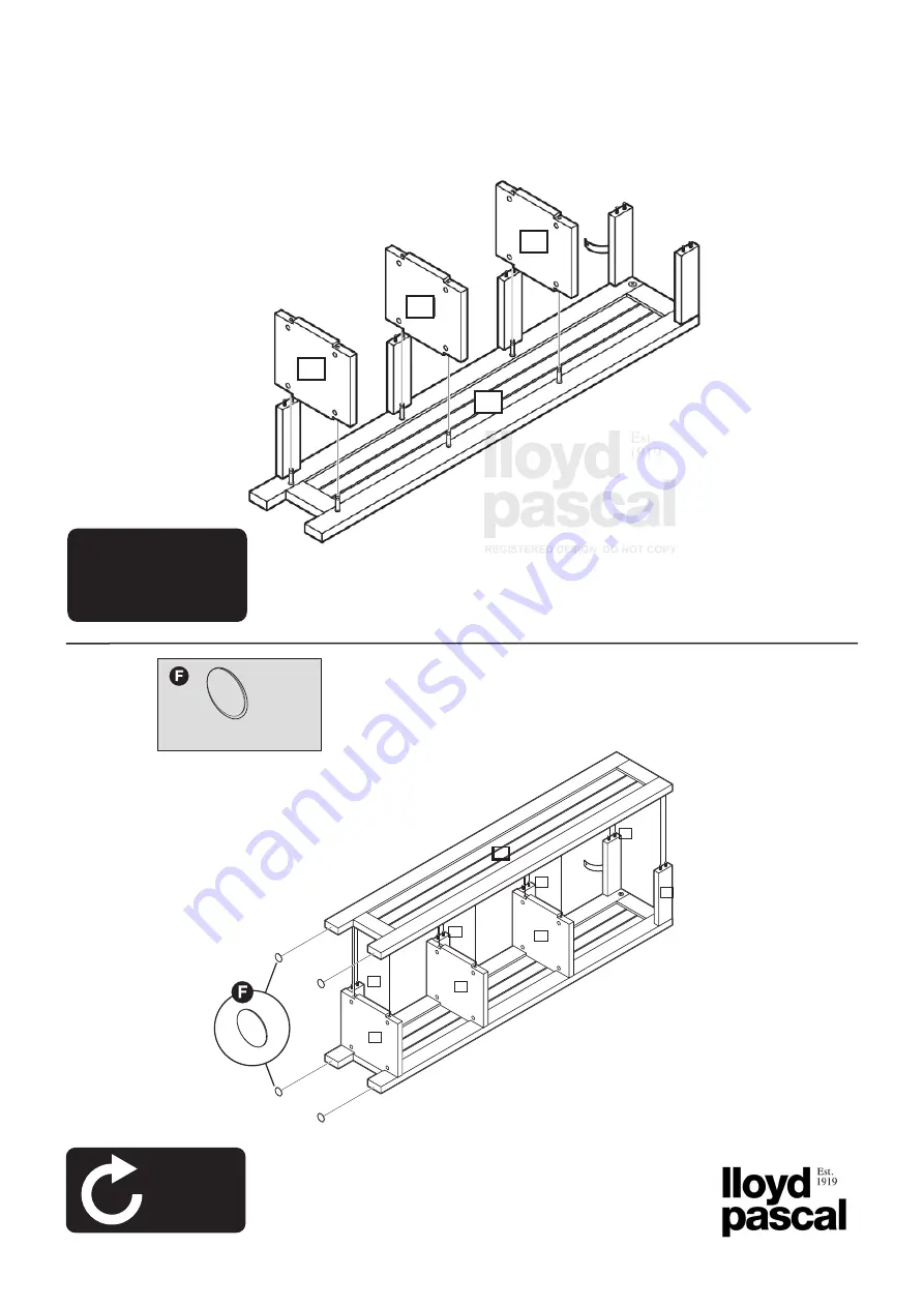 Lloyd Pascal 3 Tier Shaker Caddy Manual Download Page 8