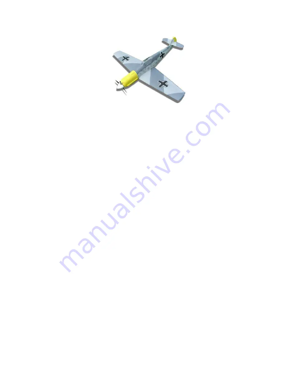 LM model Bf-109E User Manual Download Page 1