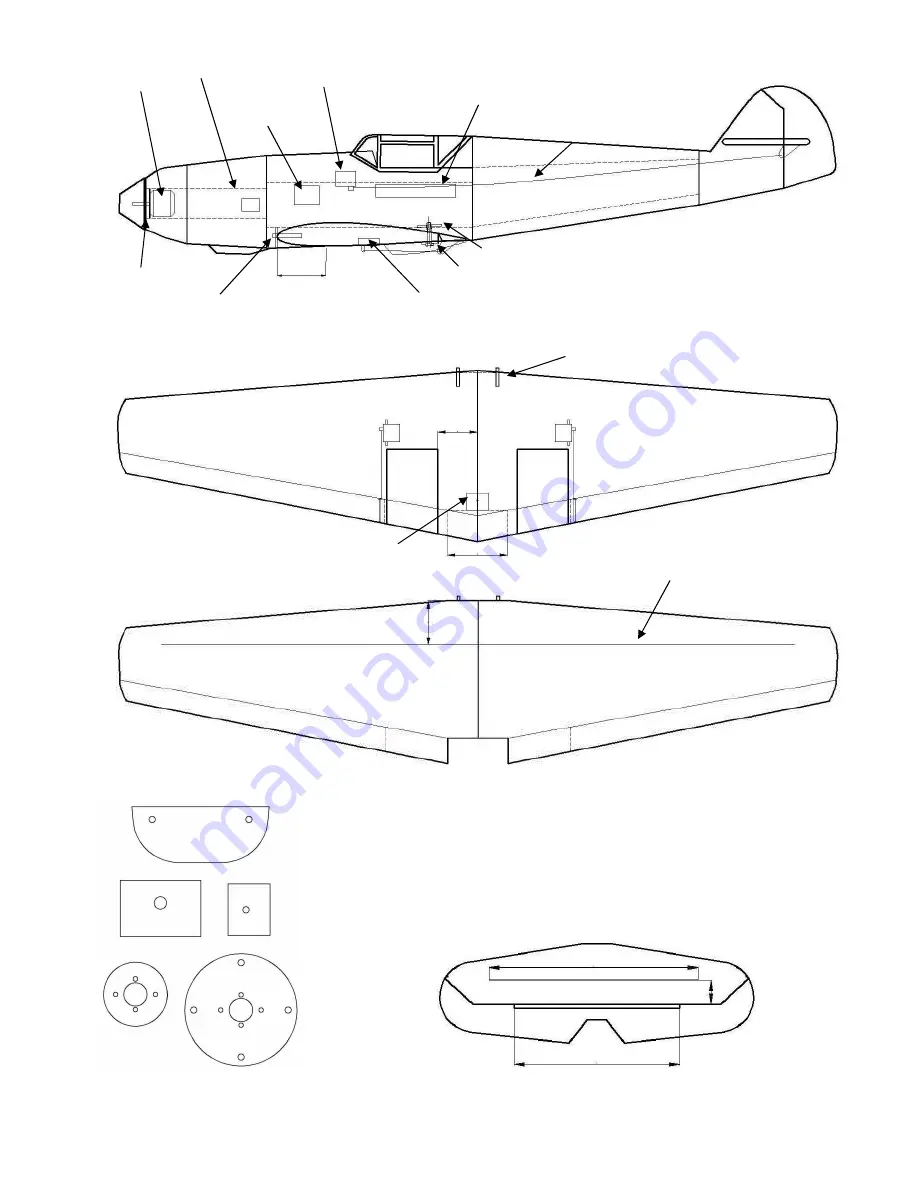 LM model Bf-109E Скачать руководство пользователя страница 2