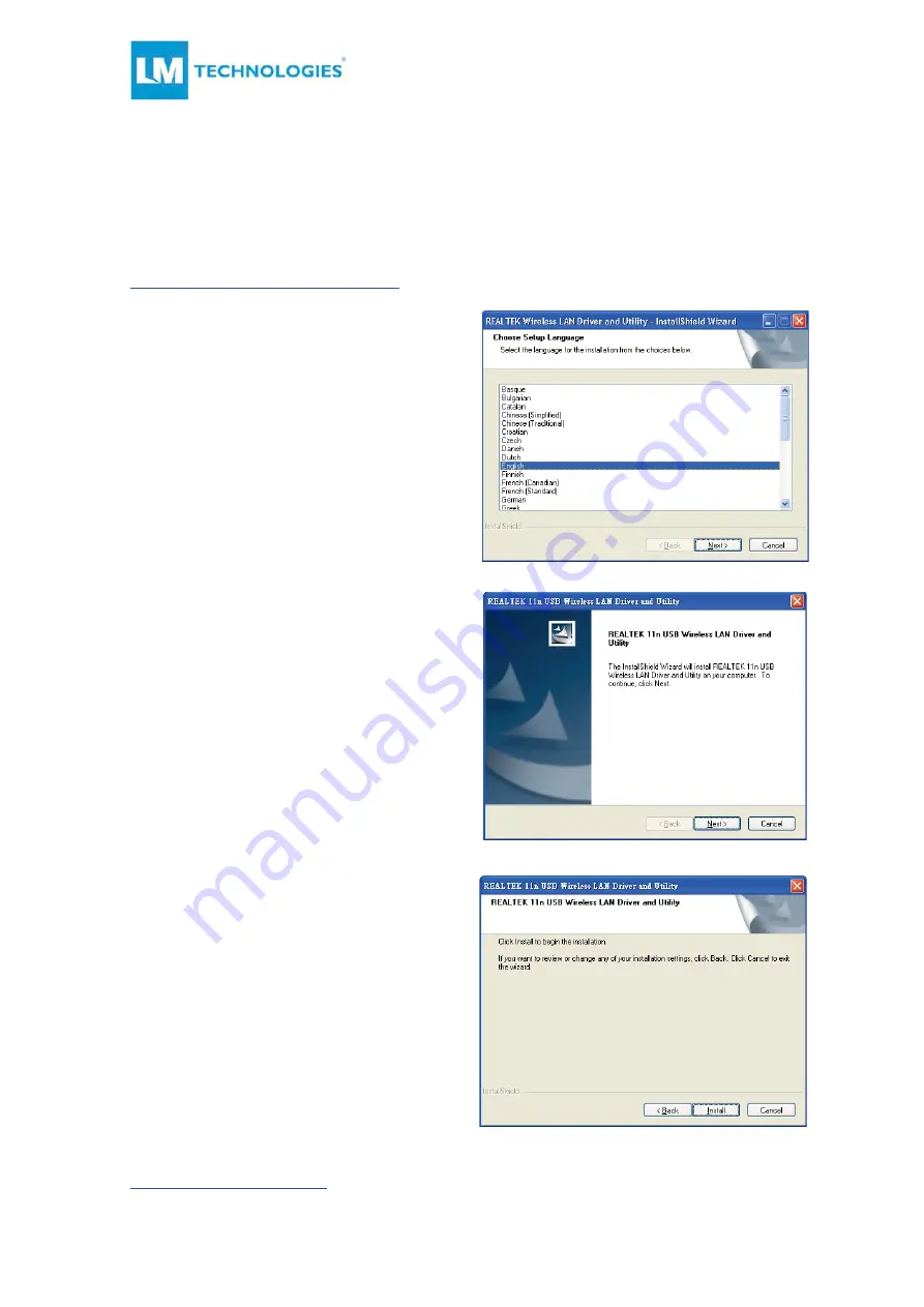 LM Technologies LM822 User Manual Download Page 5