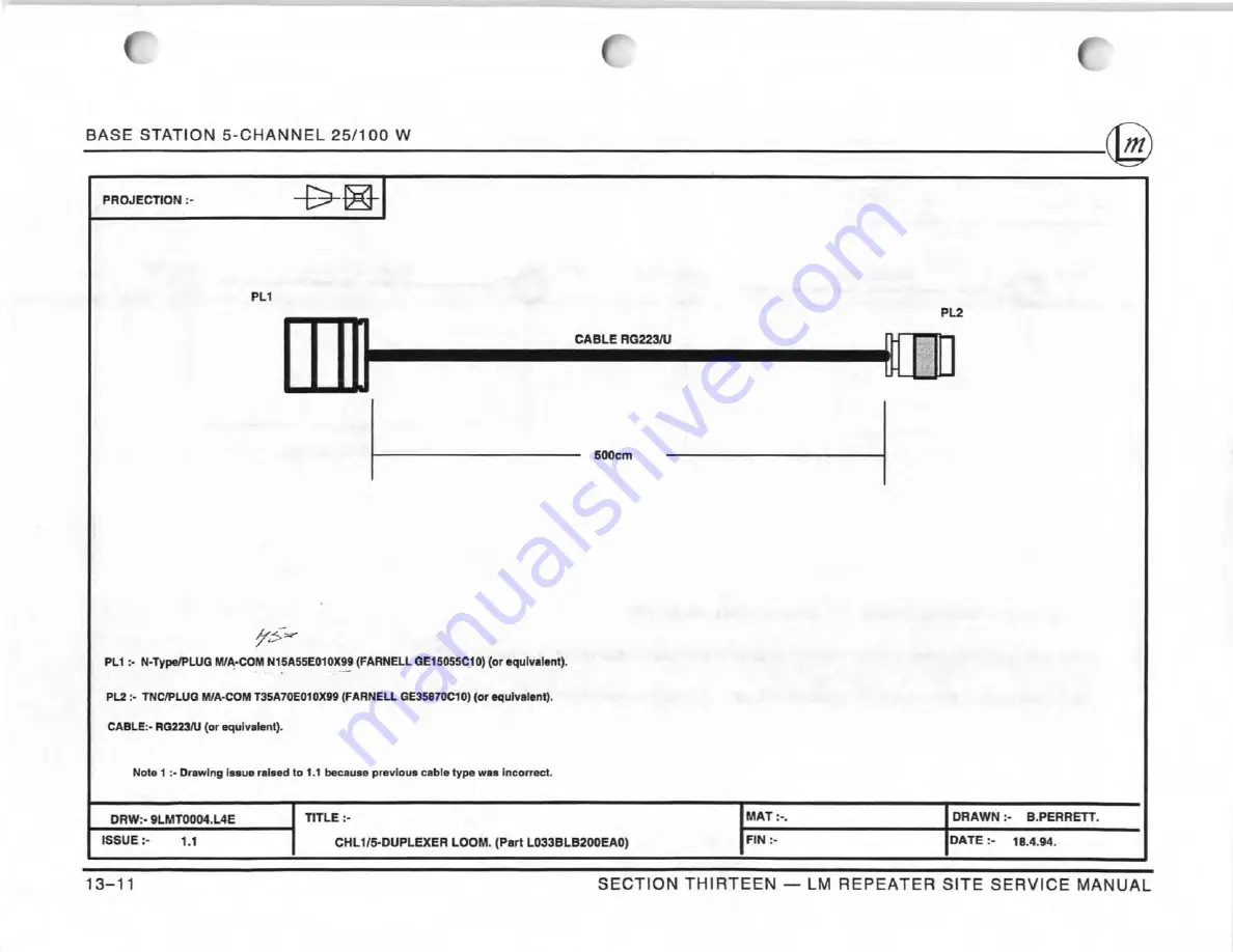 LM LMC30051 Service Manual Download Page 75