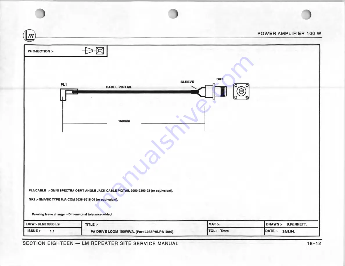 LM LMC30051 Скачать руководство пользователя страница 148