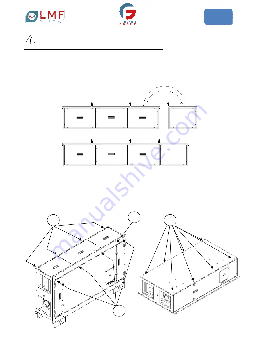 LMF Clima HRH 05 Installation, Operation And Maintenance Manual Download Page 14