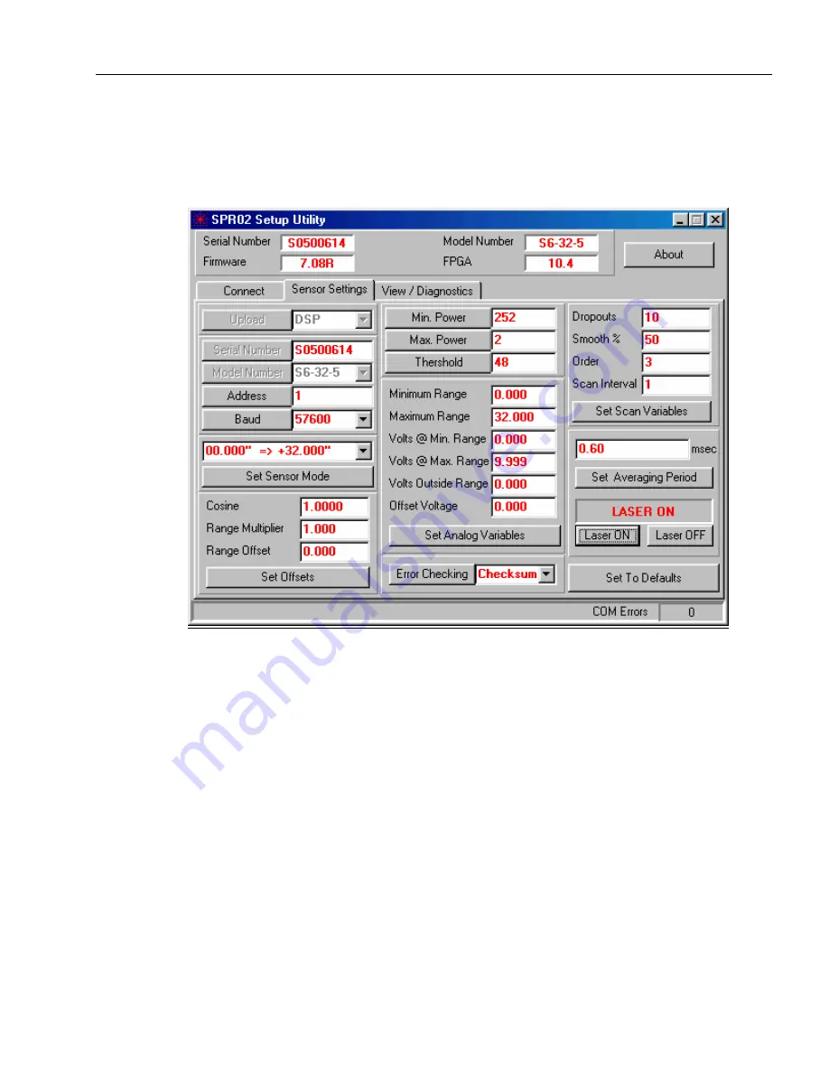 LMI Technologies DynaVision S Series User Manual Download Page 59