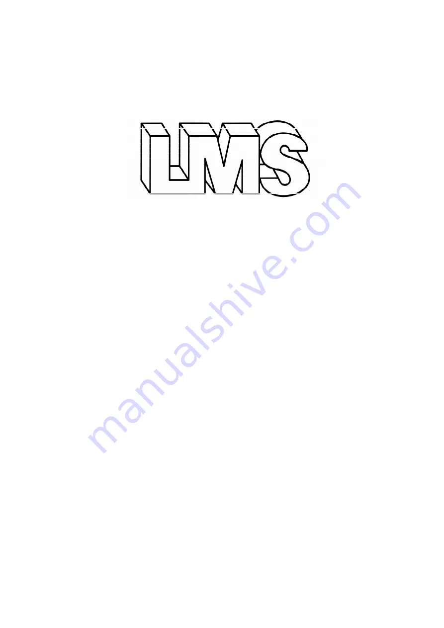 LMS 100NP Programmable Instruction Manual Download Page 1