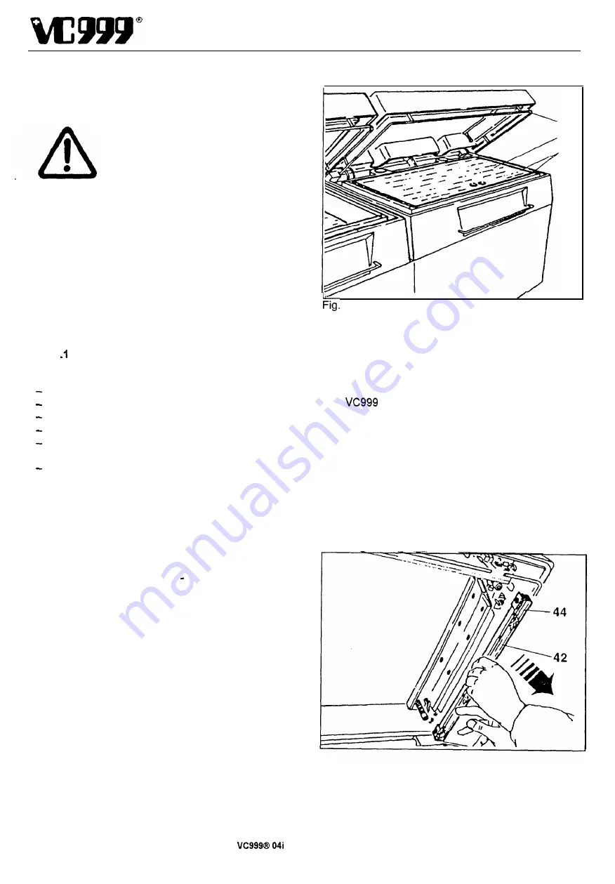 lnauen Maschinen VC999 04i Operating Instructions Manual Download Page 33