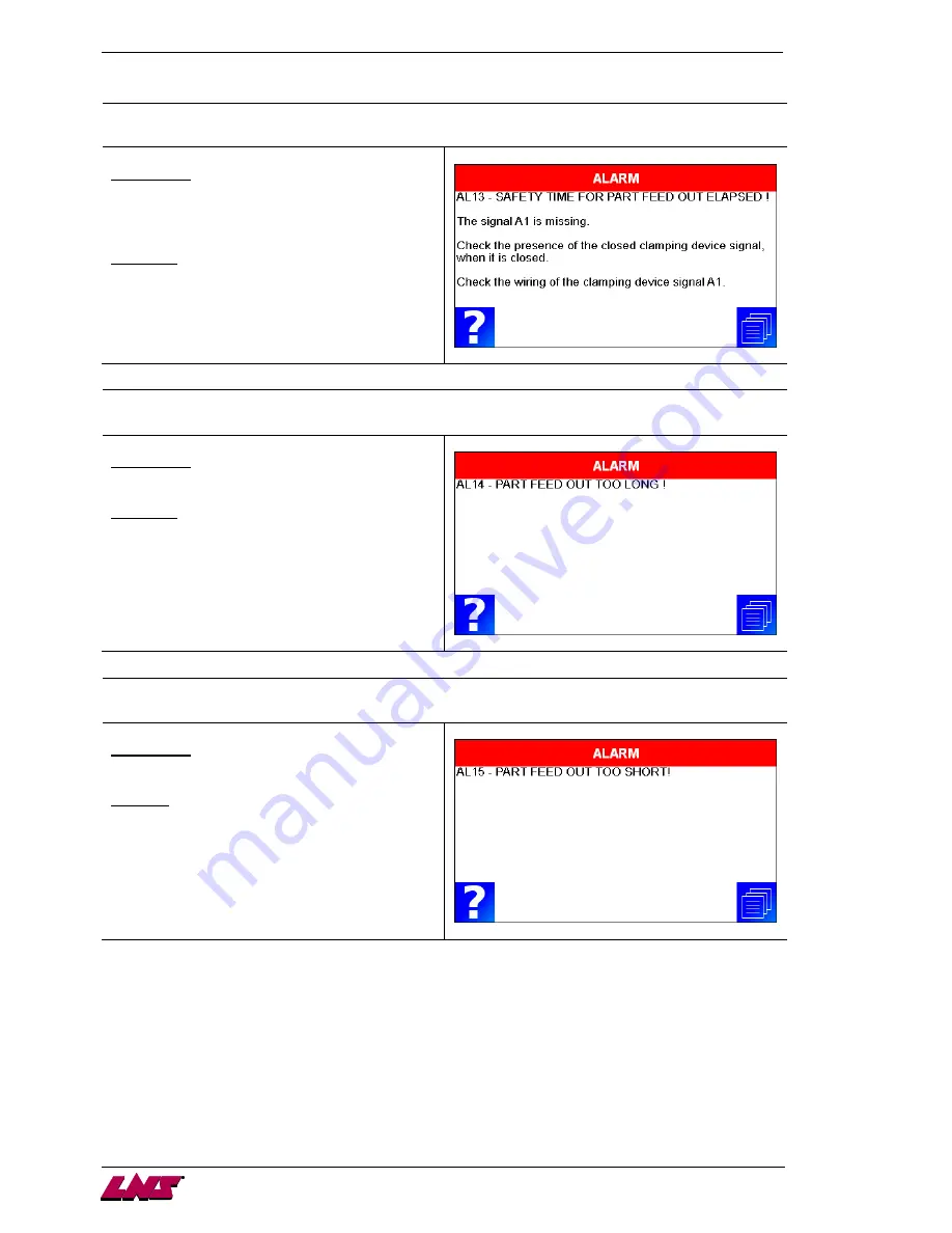 LNS Alpha 538 Instruction Manual Download Page 101