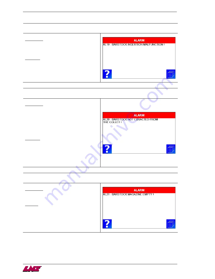 LNS Alpha 538 Instruction Manual Download Page 103