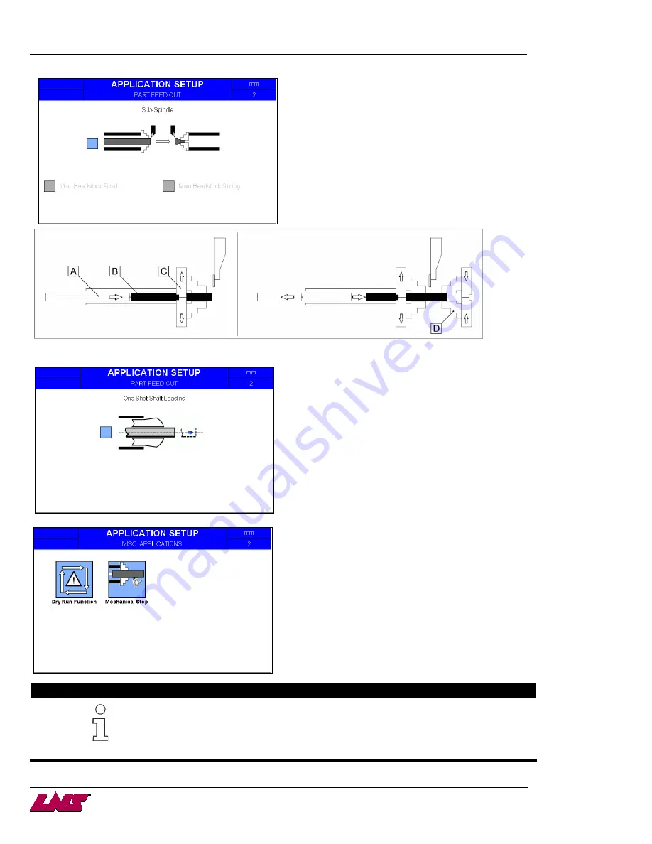 LNS QUICK LOAD SERVO S3 T BARFEED Service Manual Download Page 72