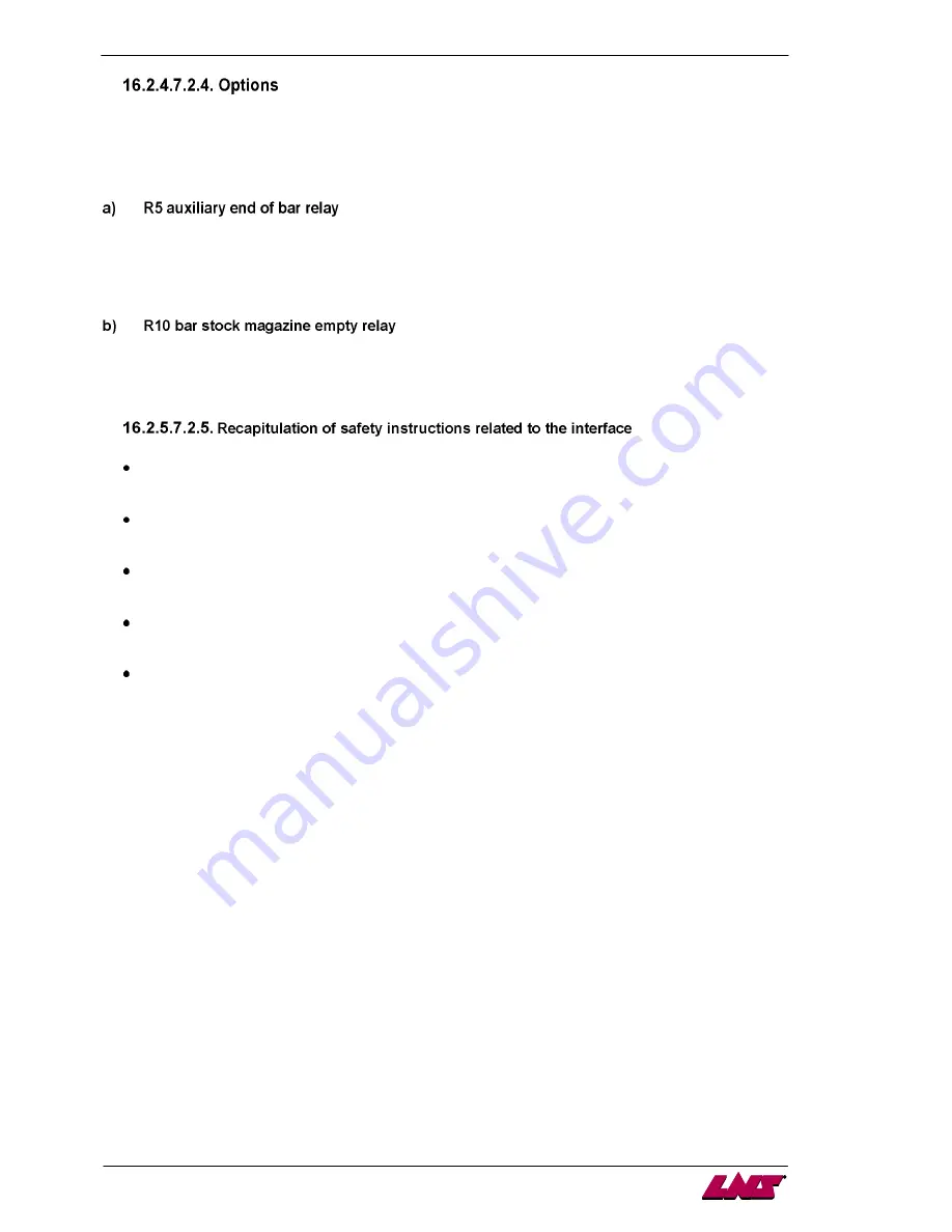 LNS QUICK SIX S2 Instruction Manual Download Page 32