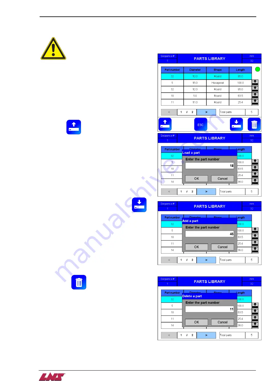 LNS Sprint 545 S2 Instruction Manual Download Page 95