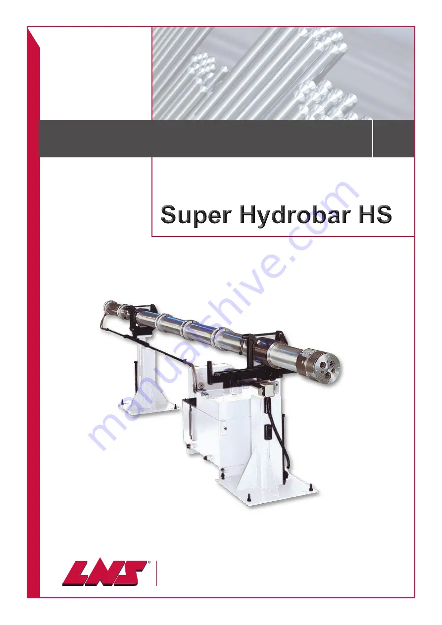 LNS Super Hydrobar HS 3.26 Instruction Manual Download Page 1