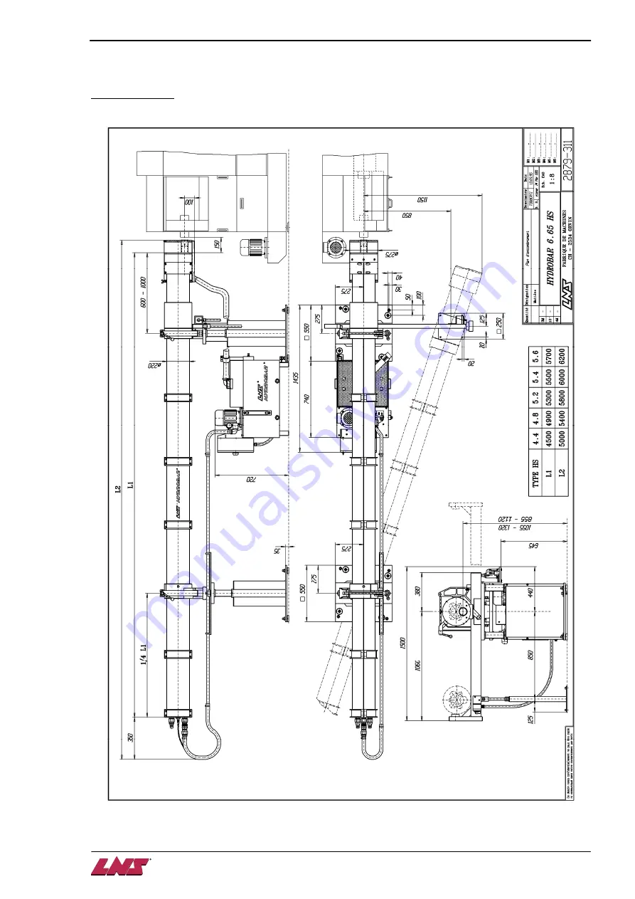 LNS Super Hydrobar HS 3.26 Скачать руководство пользователя страница 13