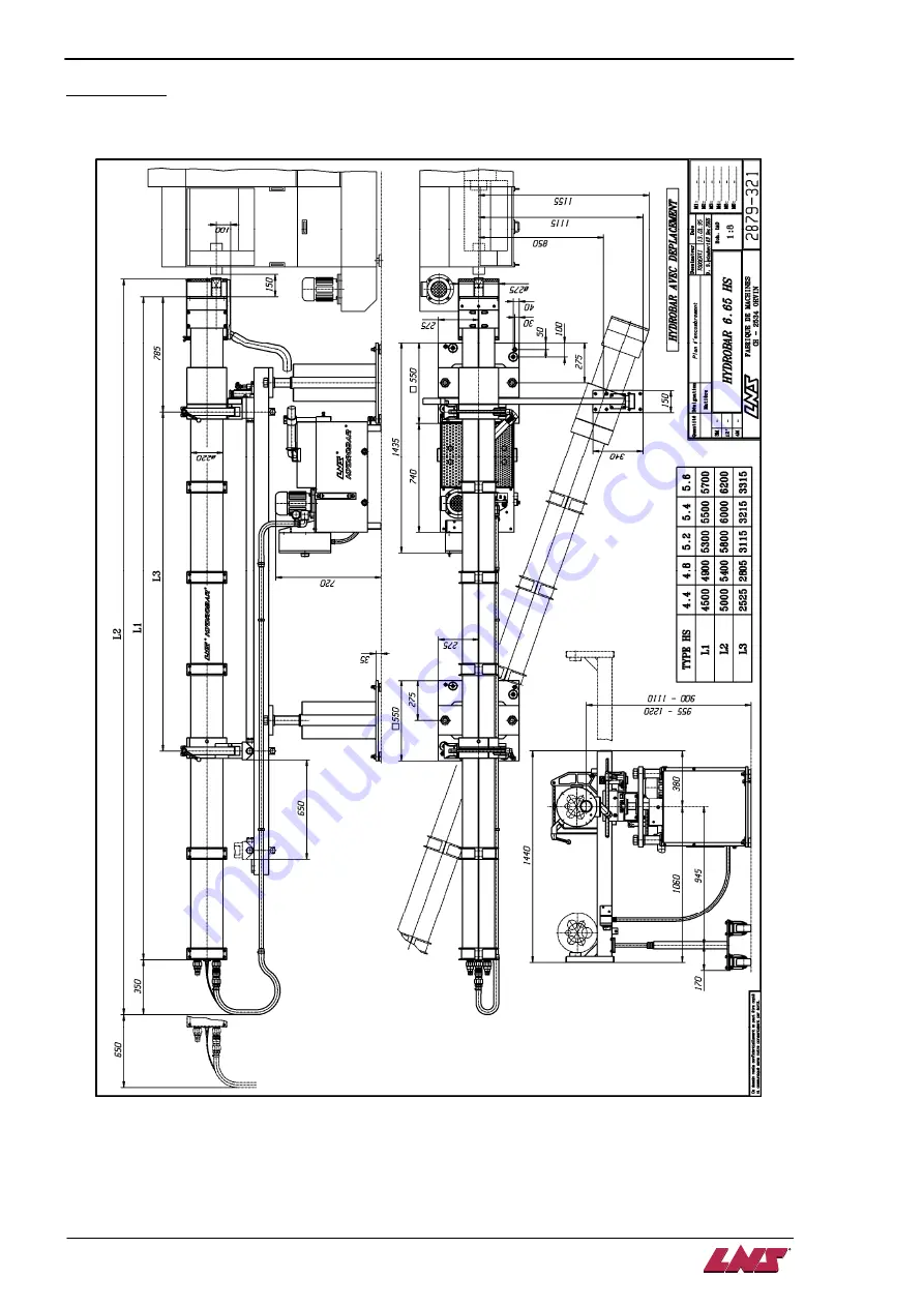 LNS Super Hydrobar HS 3.26 Скачать руководство пользователя страница 14