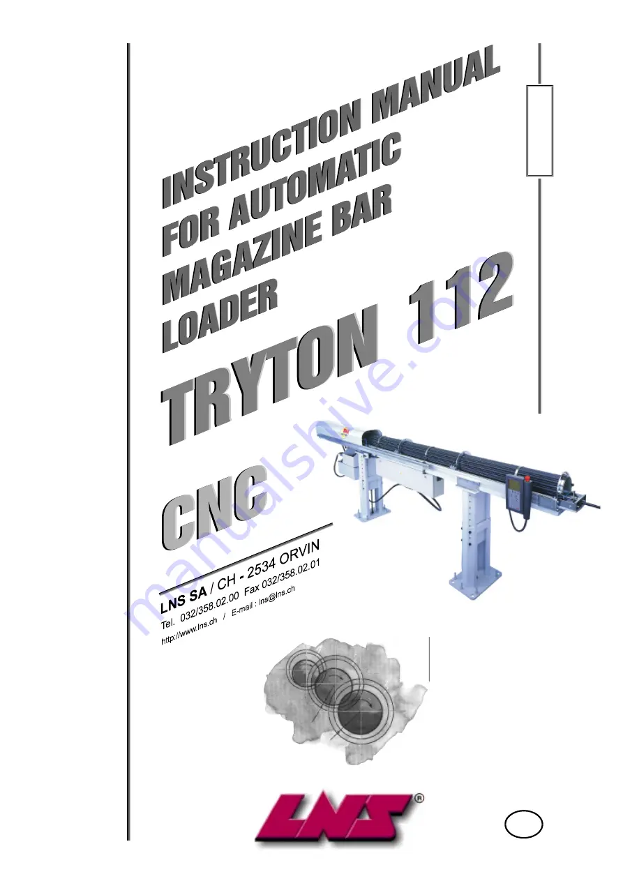 LNS TRYTON 112 Скачать руководство пользователя страница 1