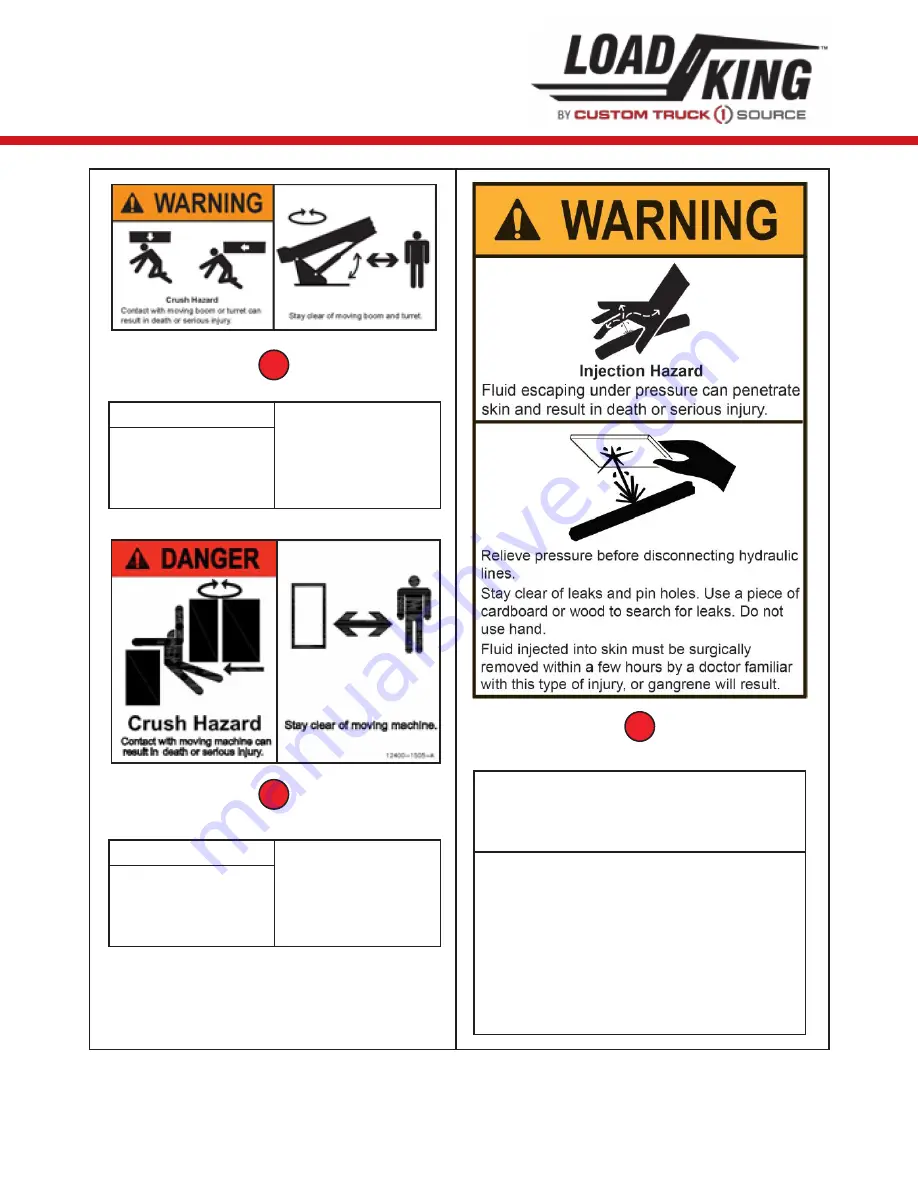 LOAD KING 80-160 Operator'S Manual Download Page 29