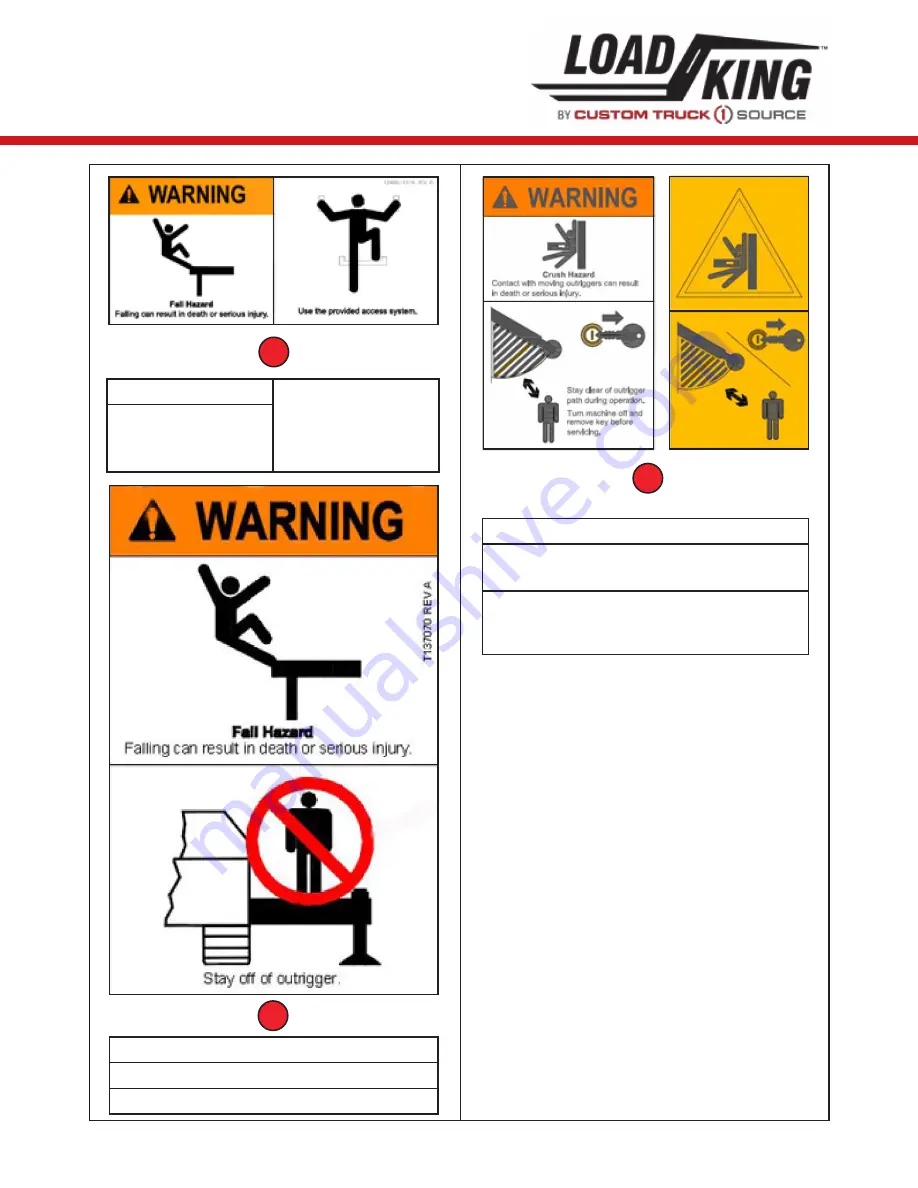 LOAD KING 80-160 Operator'S Manual Download Page 37