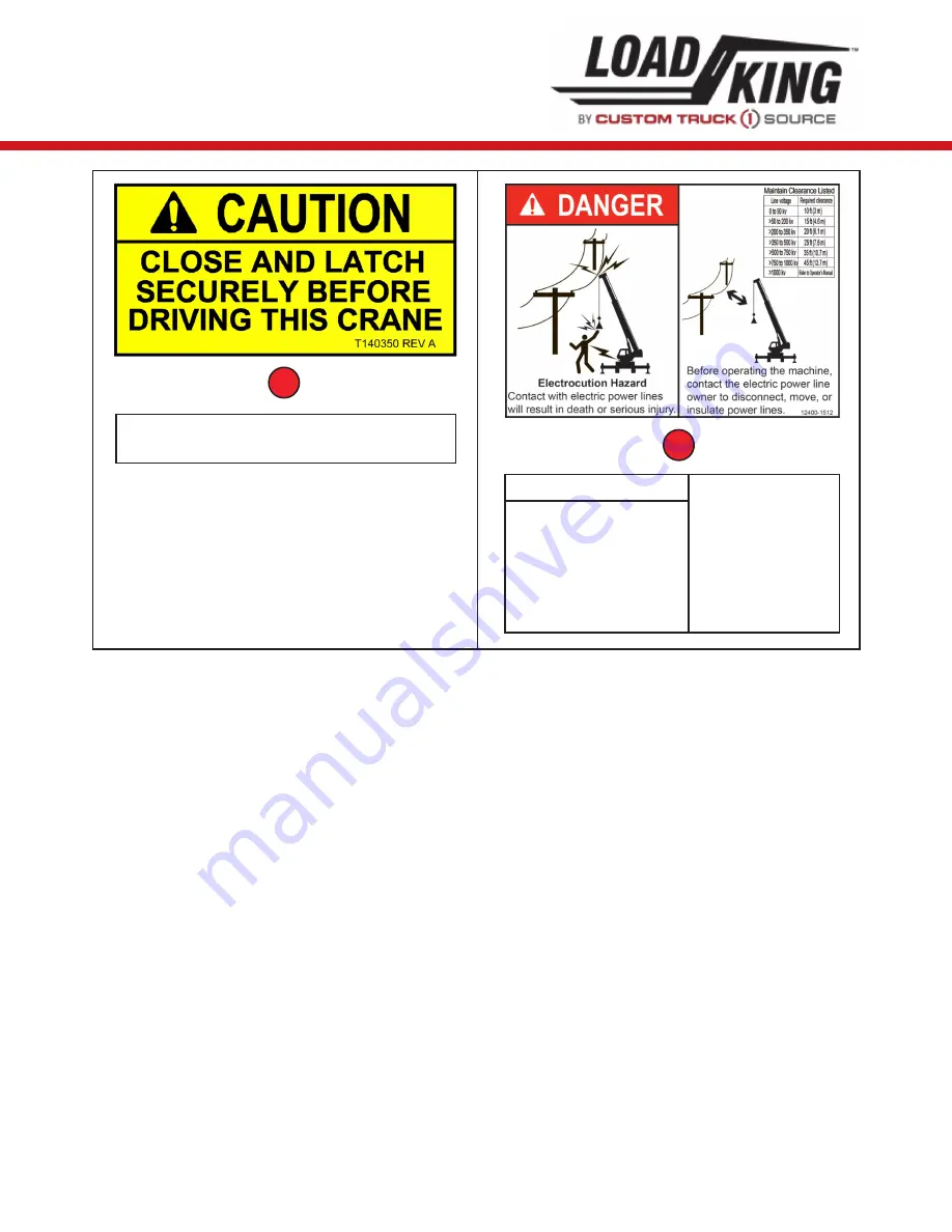 LOAD KING 80-160 Operator'S Manual Download Page 41